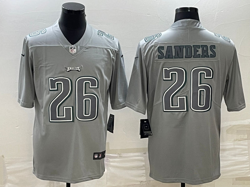 Miles Sanders Philadelphia Eagles gray Fashion jersey