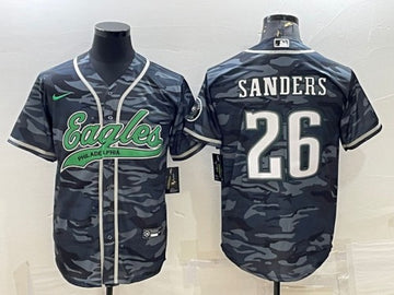 Miles Sanders Philadelphia Eagles gray Camo jersey