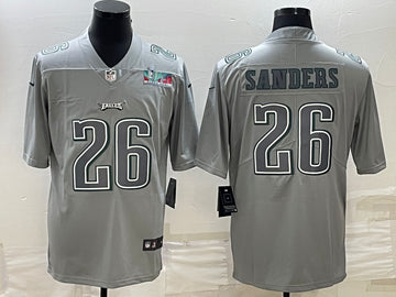 Miles Sanders Philadelphia Eagles gray Fashion jersey