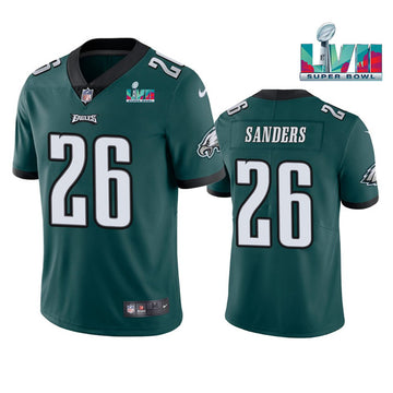 Miles Sanders Philadelphia Eagles green jersey