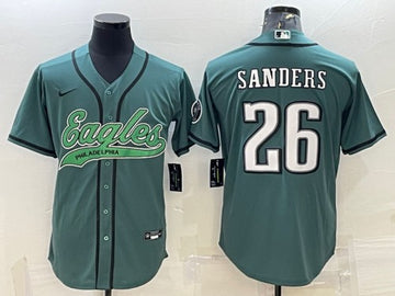 Miles Sanders Philadelphia Eagles green jersey