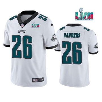 Miles Sanders Philadelphia Eagles white jersey