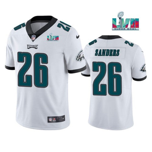Miles Sanders Philadelphia Eagles white jersey