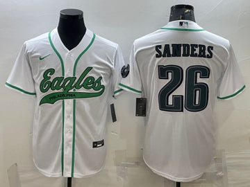 Miles Sanders Philadelphia Eagles white jersey