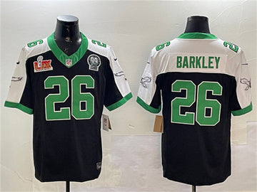 Saquon Barkley Philadelphia Eagles black FUSE jersey