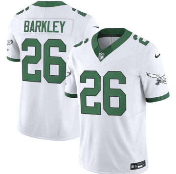 Saquon Barkley Philadelphia Eagles white FUSE jersey
