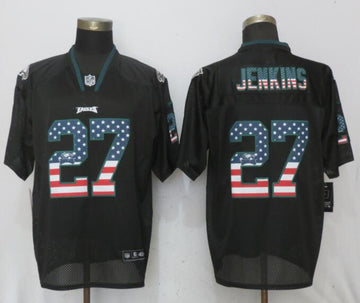 Malcolm Jenkins Philadelphia Eagles black Elite jersey