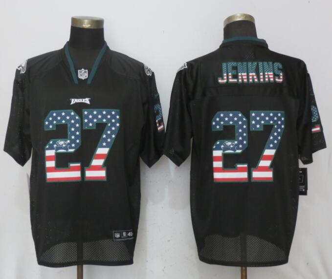 Malcolm Jenkins Philadelphia Eagles black Elite jersey