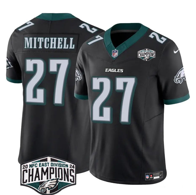 Quinyon Mitchell Philadelphia Eagles black FUSE jersey
