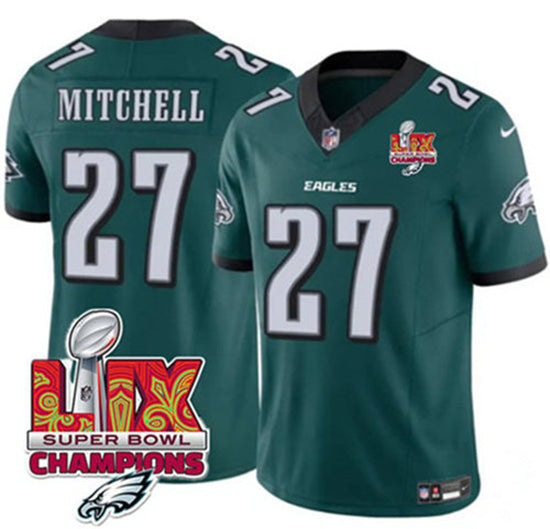 Quinyon Mitchell Philadelphia Eagles black FUSE jersey