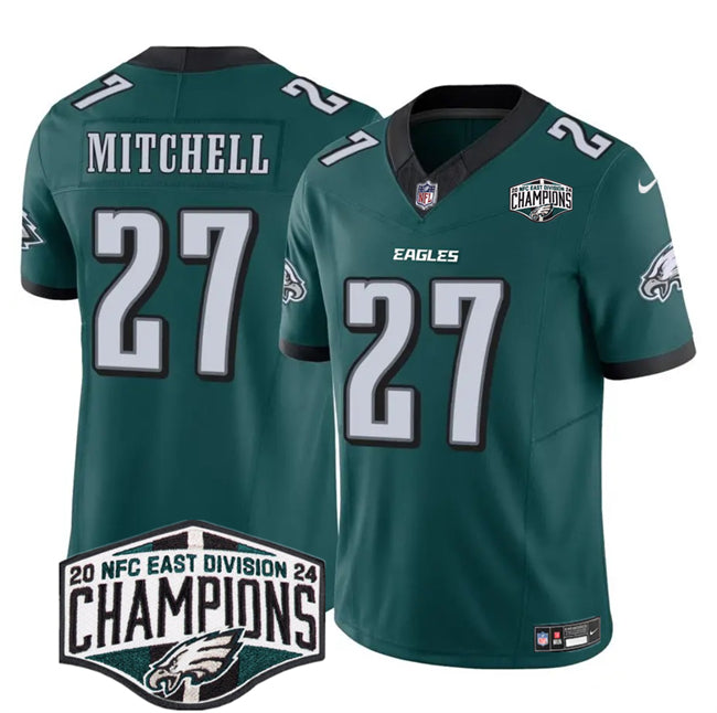 Quinyon Mitchell Philadelphia Eagles green FUSE jersey