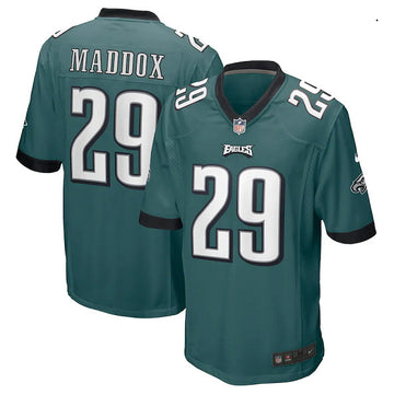 Avonte Maddox Philadelphia Eagles green Game jersey