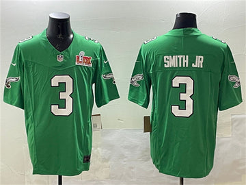 Nolan Smith Jr Philadelphia Eagles green FUSE jersey