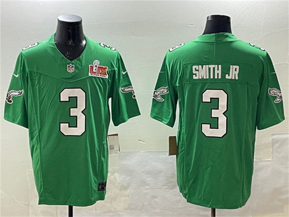 Nolan Smith Jr Philadelphia Eagles green FUSE jersey