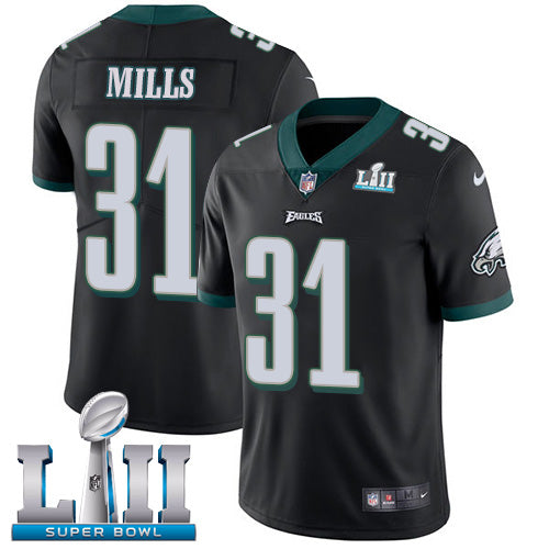 Jalen Mills Philadelphia Eagles black Game jersey