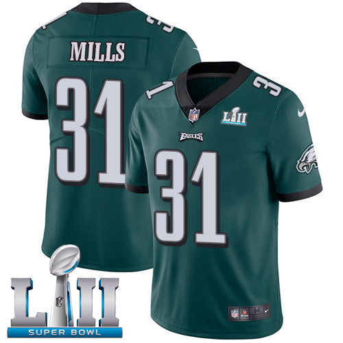 Jalen Mills Philadelphia Eagles green Game jersey
