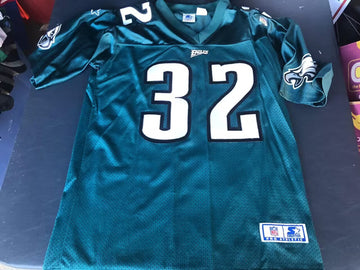 Ricky Watters Philadelphia Eagles green jersey