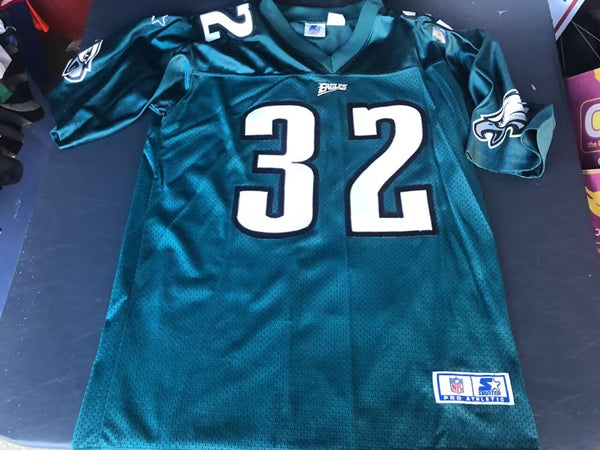Ricky Watters Philadelphia Eagles green jersey