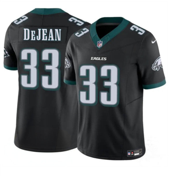 Cooper DeJean Philadelphia Eagles black FUSE jersey