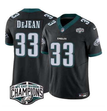 Cooper DeJean Philadelphia Eagles black FUSE jersey
