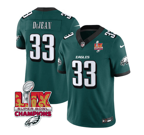 Cooper DeJean Philadelphia Eagles green FUSE jersey