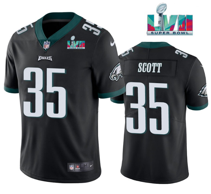 Boston Scott Philadelphia Eagles black jersey