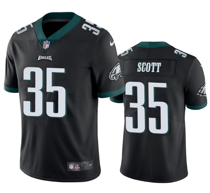 Boston Scott Philadelphia Eagles black jersey