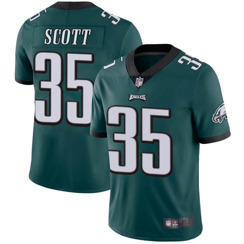 Boston Scott Philadelphia Eagles green jersey