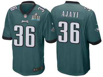 Jay Ajayi Philadelphia Eagles green Game jersey