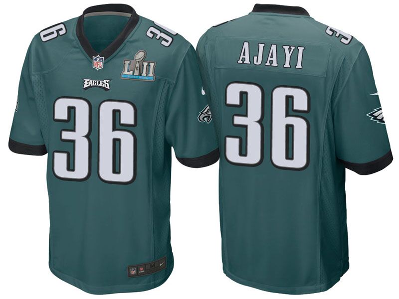 Jay Ajayi Philadelphia Eagles green Game jersey