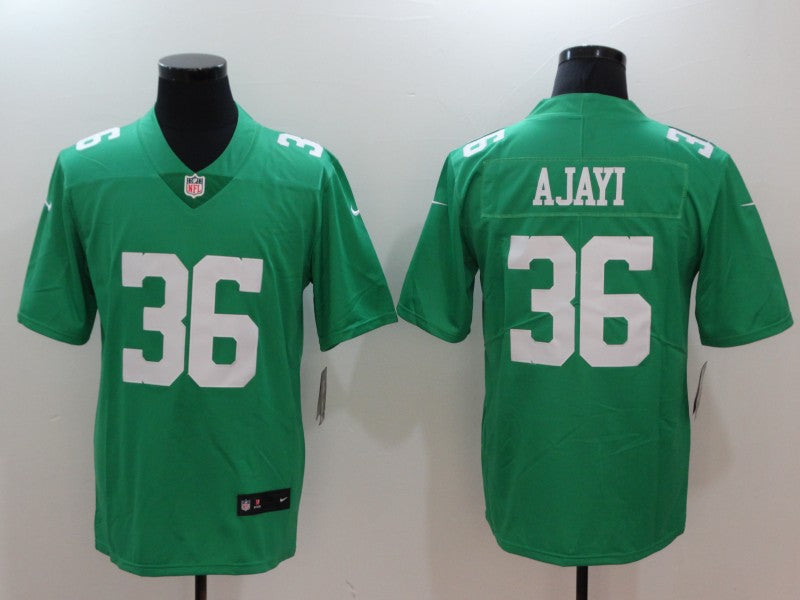 Jay Ajayi Philadelphia Eagles green Throwback jersey