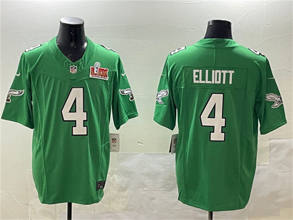 Jake Elliott Philadelphia Eagles green FUSE jersey
