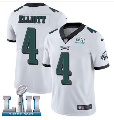 Jake Elliott Philadelphia Eagles white Game jersey