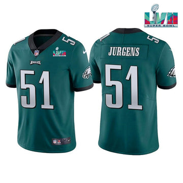 Cam Jurgens Philadelphia Eagles green jersey