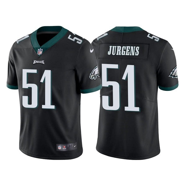 Cameron Jurgens Philadelphia Eagles black jersey
