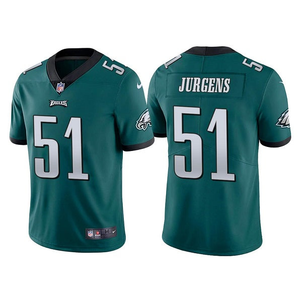 Cameron Jurgens Philadelphia Eagles green jersey