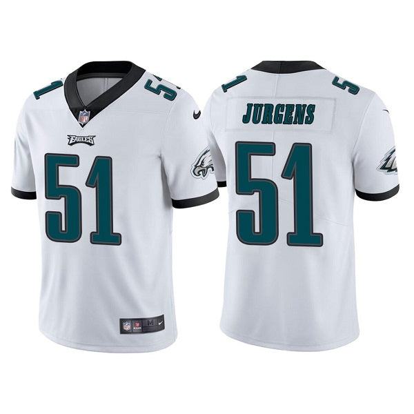 Cameron Jurgens Philadelphia Eagles white jersey