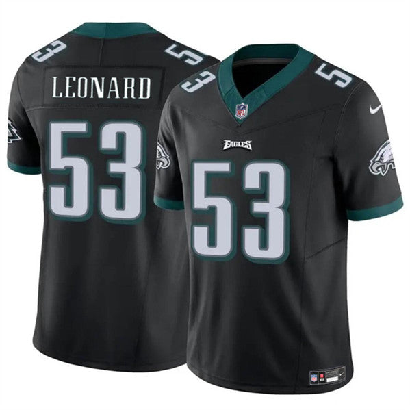 Shaquille Leonard Philadelphia Eagles black FUSE jersey