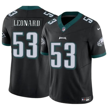 Shaquille Leonard Philadelphia Eagles black FUSE jersey