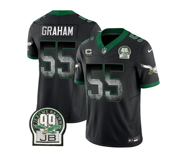 Brandon Graham Philadelphia Eagles black FUSE jersey