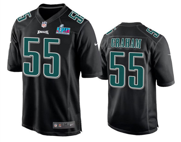 Brandon Graham Philadelphia Eagles black Game jersey