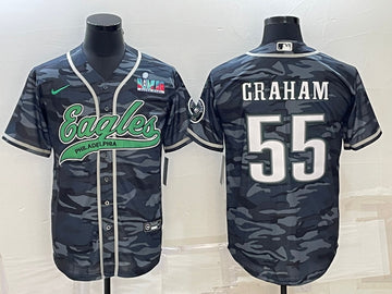 Brandon Graham Philadelphia Eagles gray Camo jersey