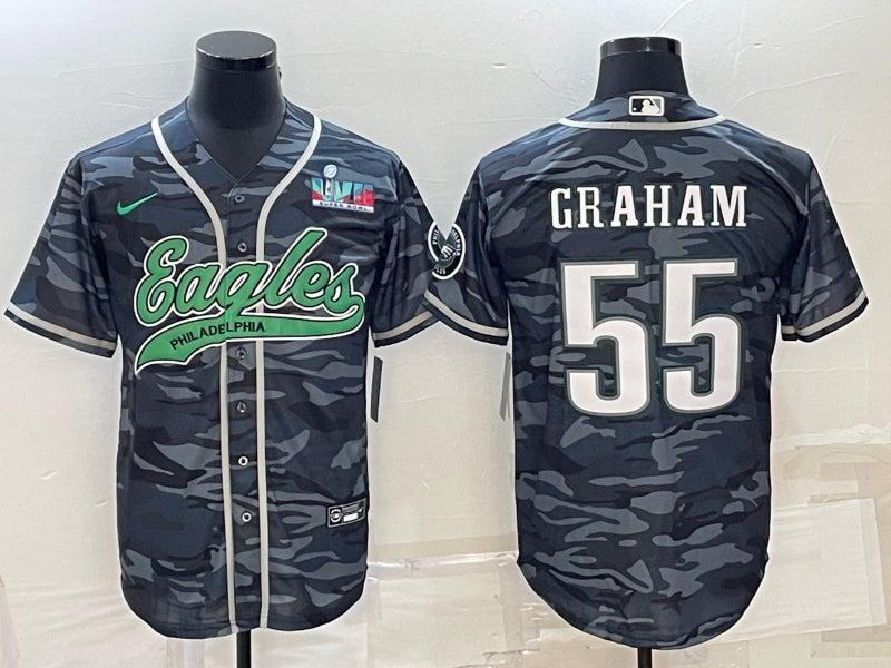 Brandon Graham Philadelphia Eagles gray Camo jersey