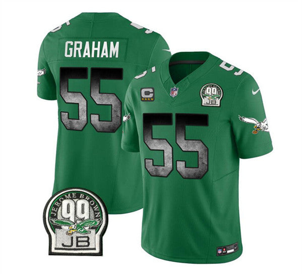 Brandon Graham Philadelphia Eagles green FUSE jersey