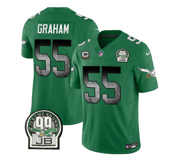 Brandon Graham Philadelphia Eagles green FUSE jersey