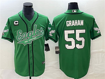 Brandon Graham Philadelphia Eagles green jersey