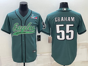 Brandon Graham Philadelphia Eagles green jersey