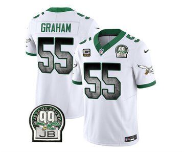 Brandon Graham Philadelphia Eagles white FUSE jersey