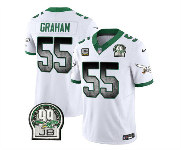 Brandon Graham Philadelphia Eagles white FUSE jersey