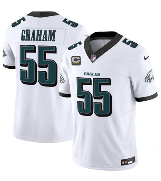 Brandon Graham Philadelphia Eagles white FUSE jersey